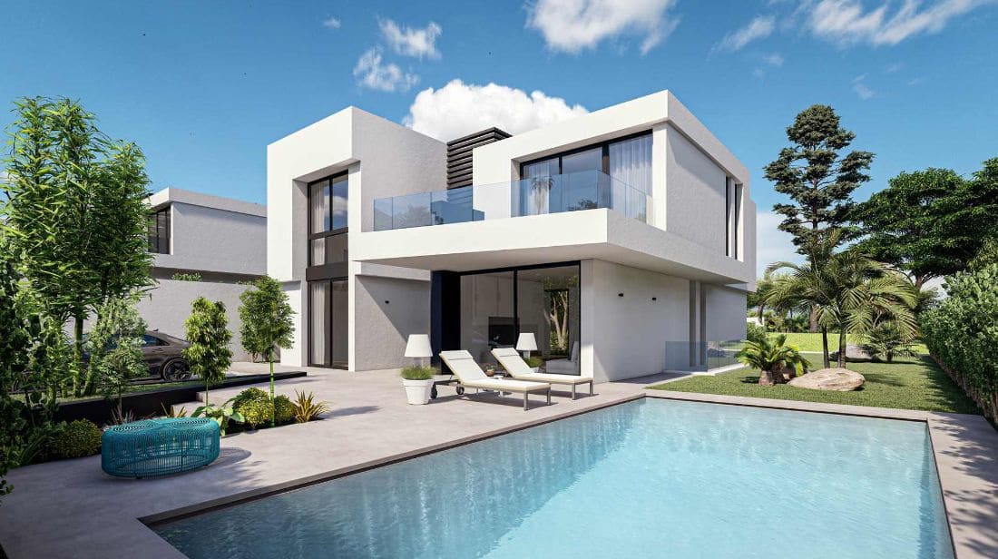 Chalet de 4 habitaciones en Benidorm en venta con piscina - 1.290.000 € (Ref: 9457883)