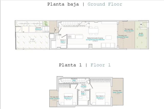 2 bedroom Terraced Villa for sale in El Vergel / Verger with pool - € 345,000 (Ref: 9458024)