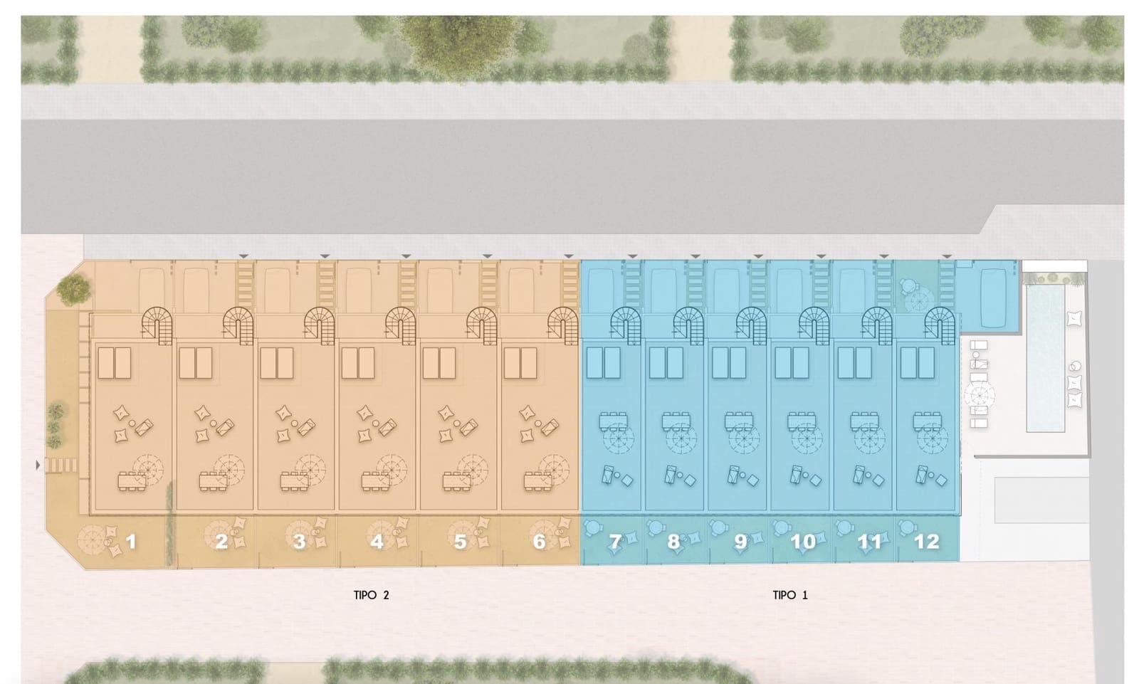 3 bedroom Terraced Villa for sale in Pilar de la Horadada with pool - € 339,900 (Ref: 9458046)