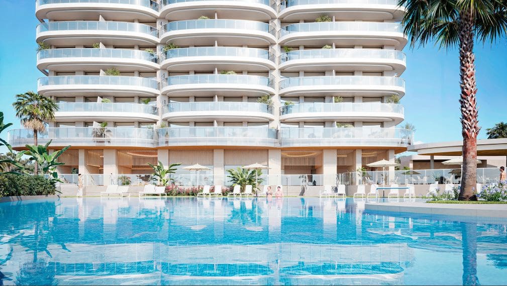 3 sypialnia Apartament na sprzedaż w Benidorm z basenem garażem - 1 650 000 € (Ref: 9458070)