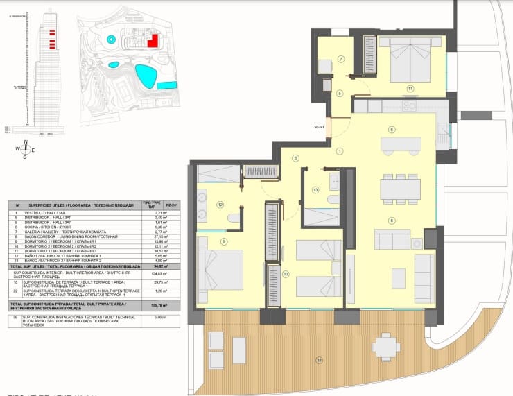 3 bedroom Apartment for sale in Benidorm with pool garage - € 900,000 (Ref: 9458072)