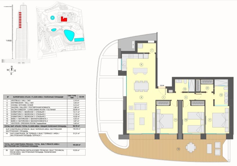 3 bedroom Apartment for sale in Benidorm with pool garage - € 900,000 (Ref: 9458072)