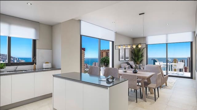 3 bedroom Penthouse for sale in Poniente, Benidorm with pool garage - € 800,000 (Ref: 9458125)