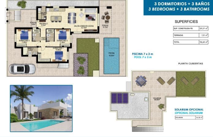 3 bedroom Villa for sale in Polop with pool garage - € 649,000 (Ref: 9458139)