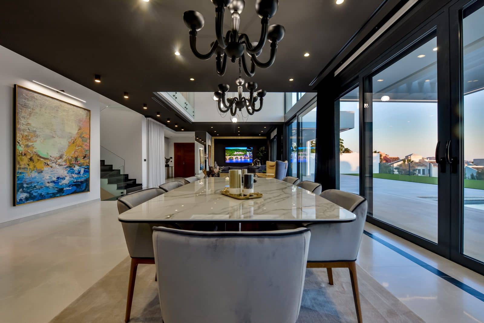 7 sypialnia Willa na sprzedaż w Finestrat z basenem garażem - 4 450 000 € (Ref: 9458140)