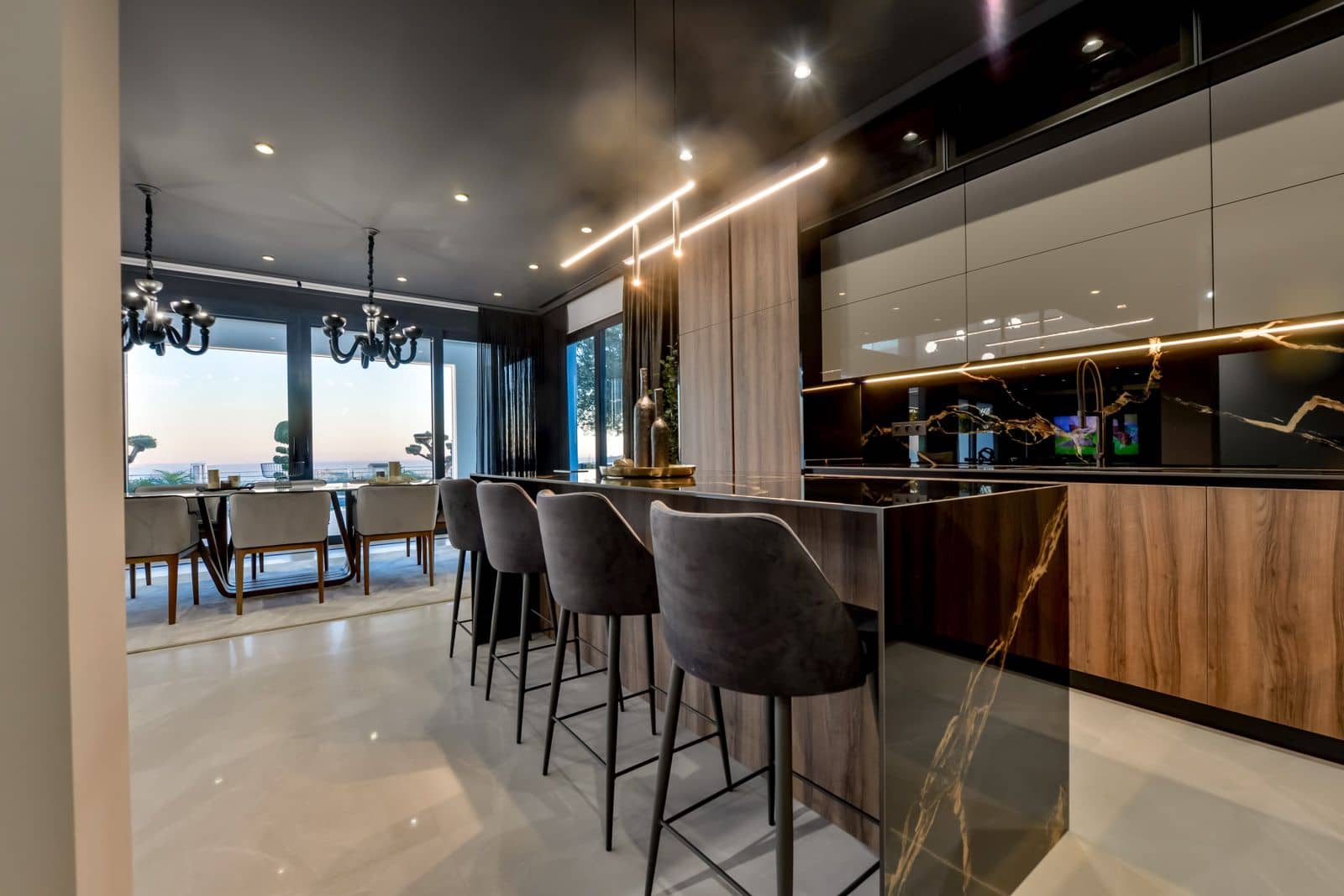 7 sypialnia Willa na sprzedaż w Finestrat z basenem garażem - 4 450 000 € (Ref: 9458140)