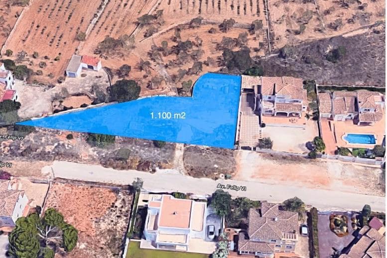 Building Plot for sale in Calpe / Calp - € 275,000 (Ref: 9458149)