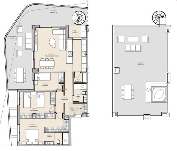 2 slaapkamer Penthouse te koop in La Nucia met zwembad garage - € 398.475 (Ref: 9458150)