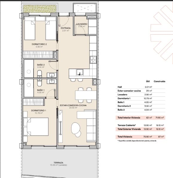 2 sypialnia Apartament na sprzedaż w La Nucia z basenem garażem - 306 711 € (Ref: 9458151)