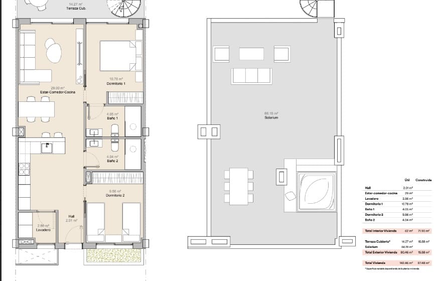 2 sypialnia Apartament na sprzedaż w La Nucia z basenem garażem - 306 711 € (Ref: 9458151)