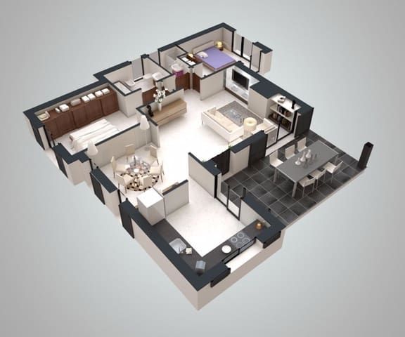 2 slaapkamer Villa te koop in Murla met zwembad - € 475.000 (Ref: 9458276)