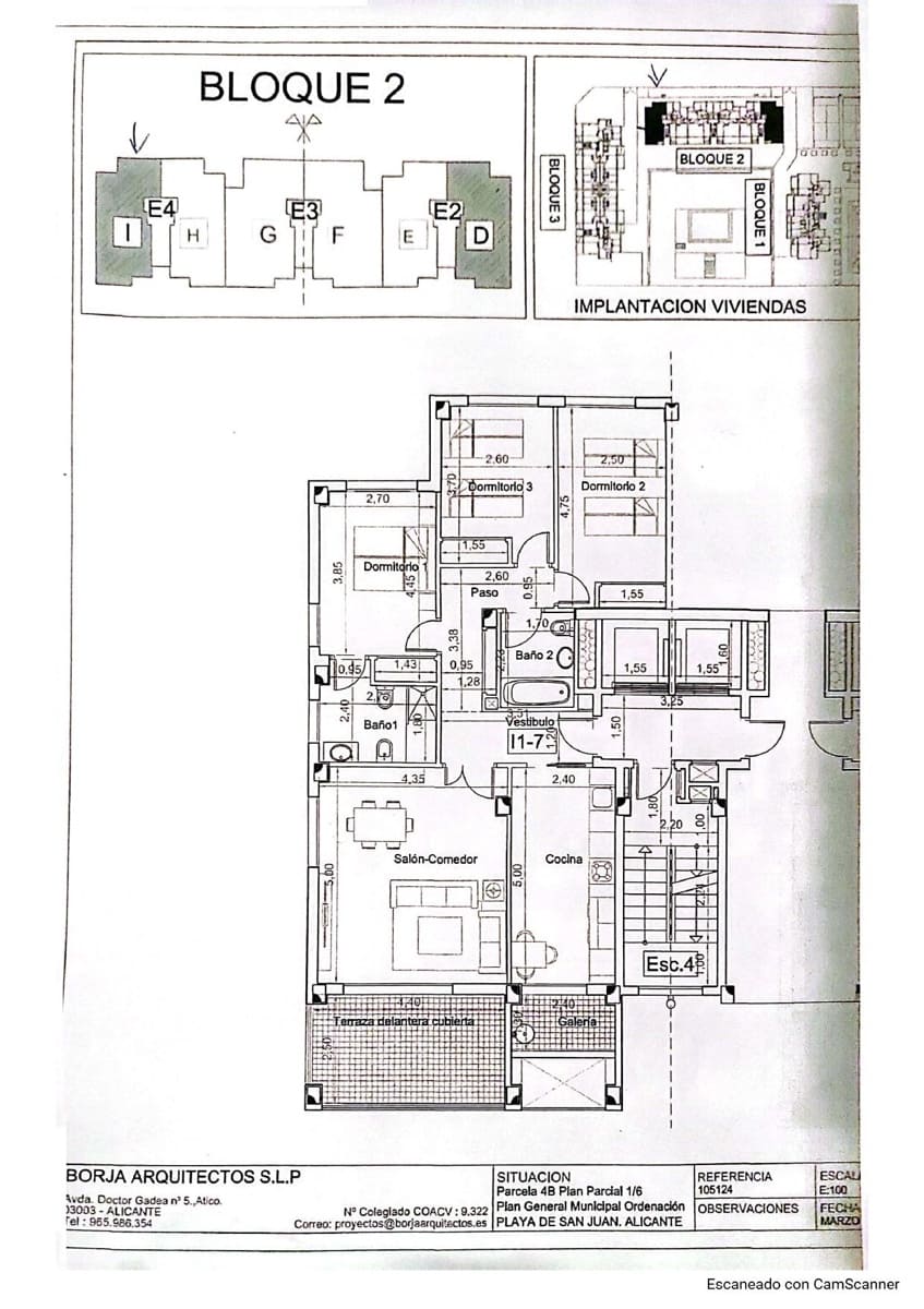 3 bedroom Apartment for sale in Alicante / Alacant city with pool garage - € 477,500 (Ref: 9458399)