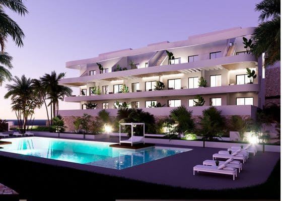 2 bedroom Apartment for sale in Finestrat with pool garage - € 369,900 (Ref: 9459524)