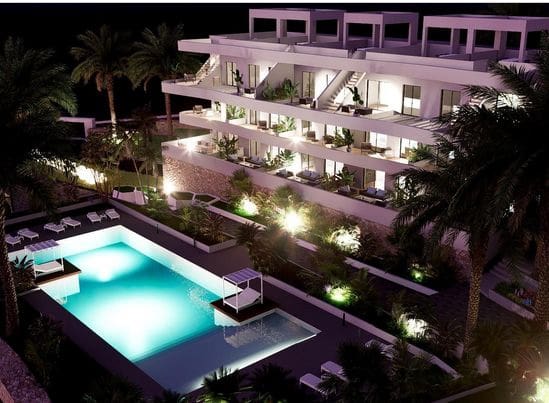 2 bedroom Apartment for sale in Finestrat with pool garage - € 369,900 (Ref: 9459524)