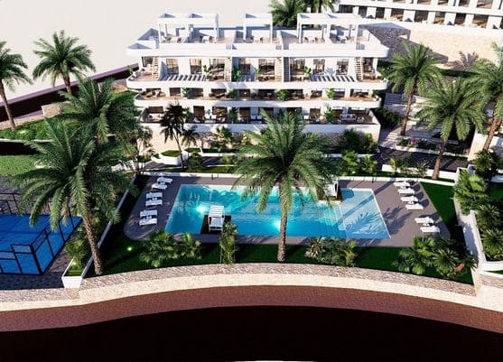 2 bedroom Apartment for sale in Finestrat with pool garage - € 369,900 (Ref: 9459524)