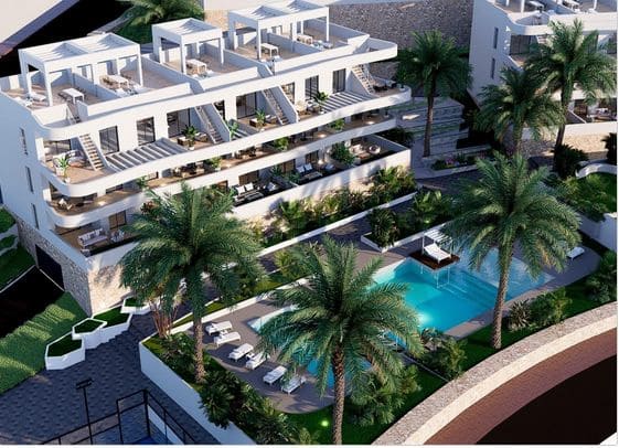 2 bedroom Apartment for sale in Finestrat with pool garage - € 369,900 (Ref: 9459524)