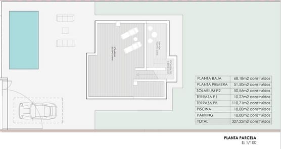 3 bedroom Villa for sale in Muchamiel / Mutxamel with pool garage - € 450,000 (Ref: 9459598)