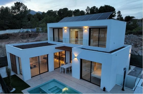 3 soverom Villa til salgs i Alfaz del Pi / L'Alfas del Pi med svømmebasseng garasje - € 760 000 (Ref: 9459605)