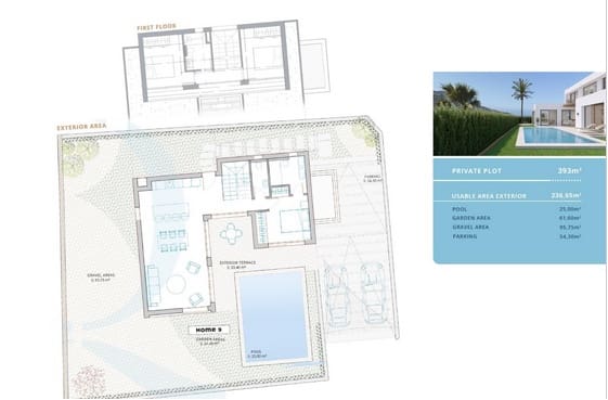 3 soverom Villa til salgs i Alfaz del Pi / L'Alfas del Pi med svømmebasseng garasje - € 760 000 (Ref: 9459605)