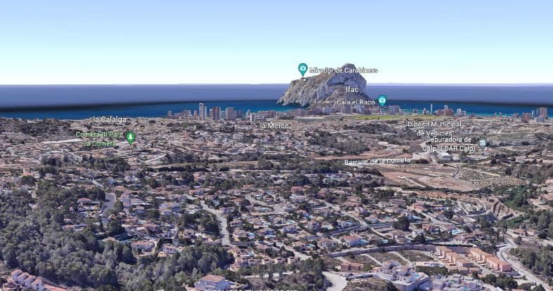 Building Plot for sale in Calpe / Calp - € 215,000 (Ref: 9459620)