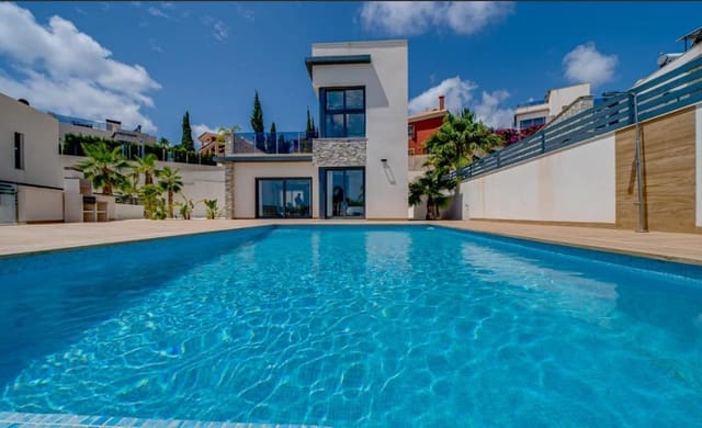 4 chambre Villa/Maison à vendre à Finestrat avec piscine garage - 730 000 € (Ref: 9465234)