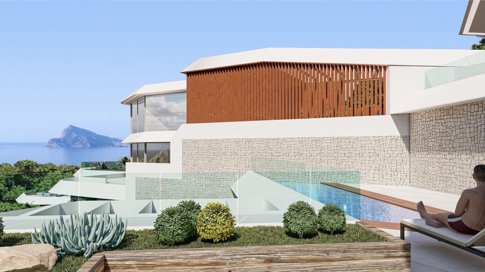 4 soverom Penthouse til salgs i Calpe / Calp med svømmebasseng - € 2 150 000 (Ref: 9487531)