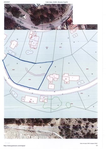 Tomt till salu i Altea - 240 000 € (Ref: 9539464)