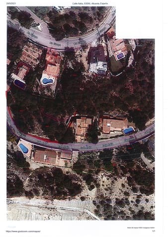 Tomt till salu i Altea - 240 000 € (Ref: 9539464)