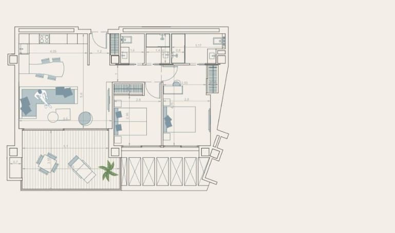 2 Zimmer Apartment zu verkaufen in La Villajoyosa / Vila Joiosa mit Pool Garage - 699.000 € (Ref: 9547002)