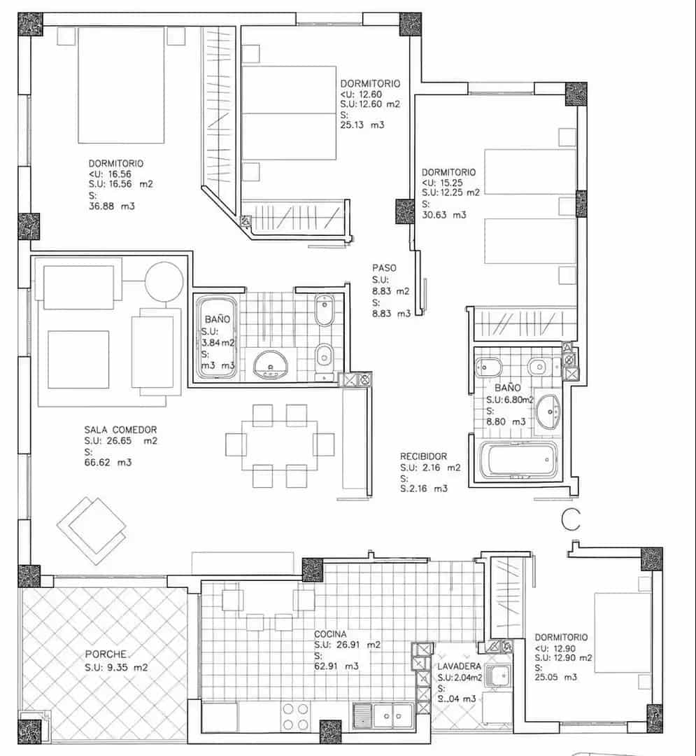 4 soverom Leilighet til salgs i Palma de Mallorca - € 669 000 (Ref: 10080065)