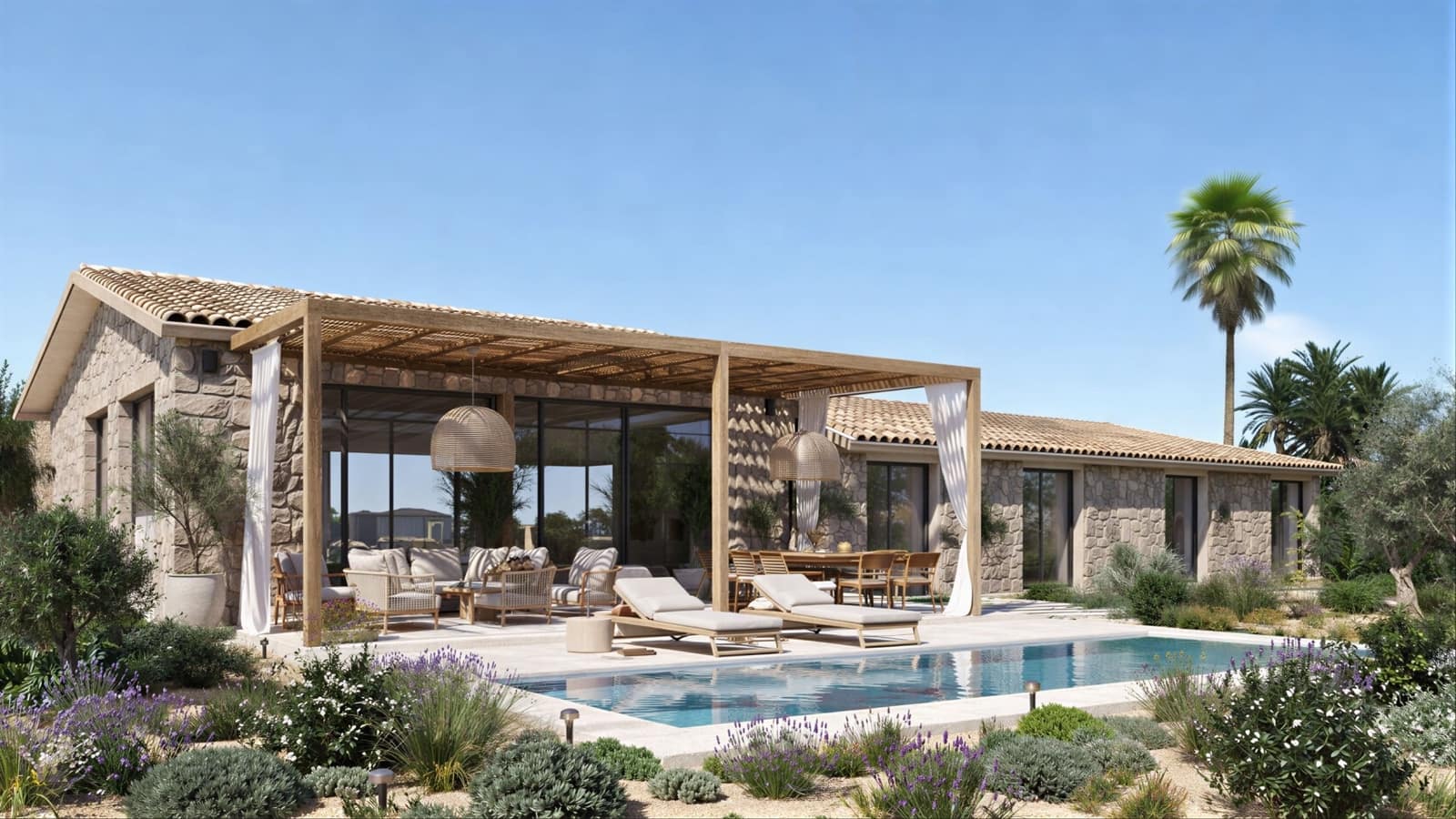Apartamento de 7 habitaciones en Llubí en venta con piscina - 3.995.000 € (Ref: 10080117)