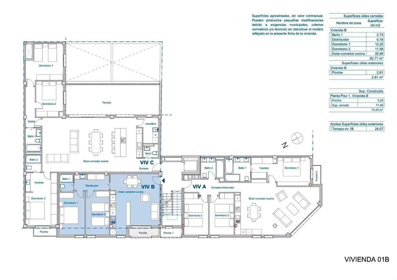 Apartamento de 2 habitaciones en Inca en venta con garaje - 315.000 € (Ref: 10080127)