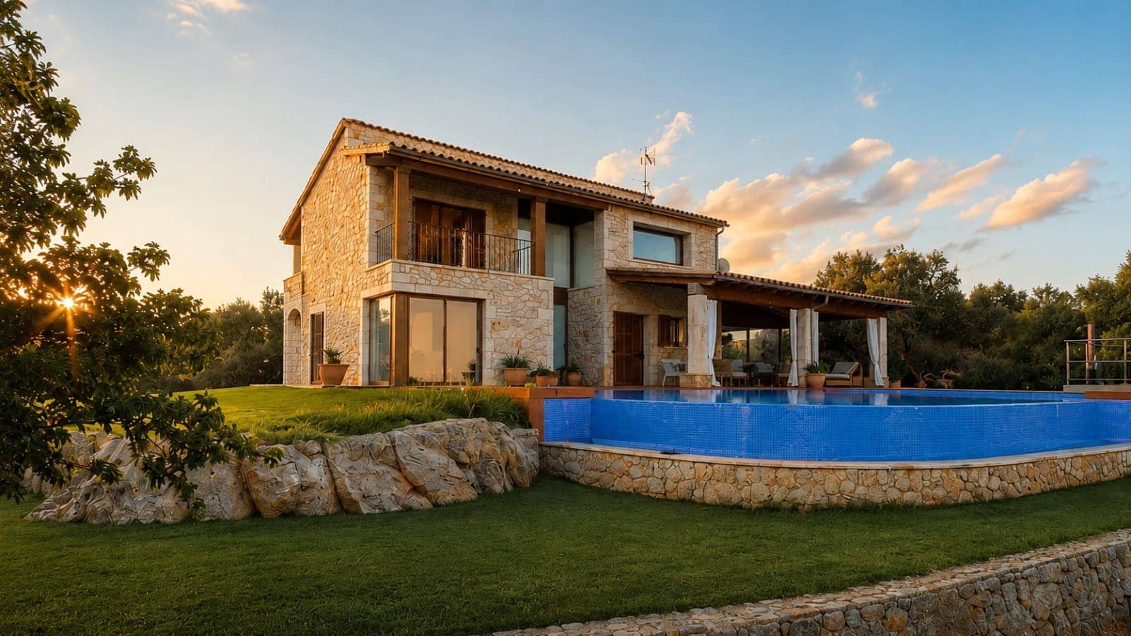 3 sypialnia Finka/Dom wiejski na sprzedaż w Alaro z basenem garażem - 3 700 000 € (Ref: 10139997)