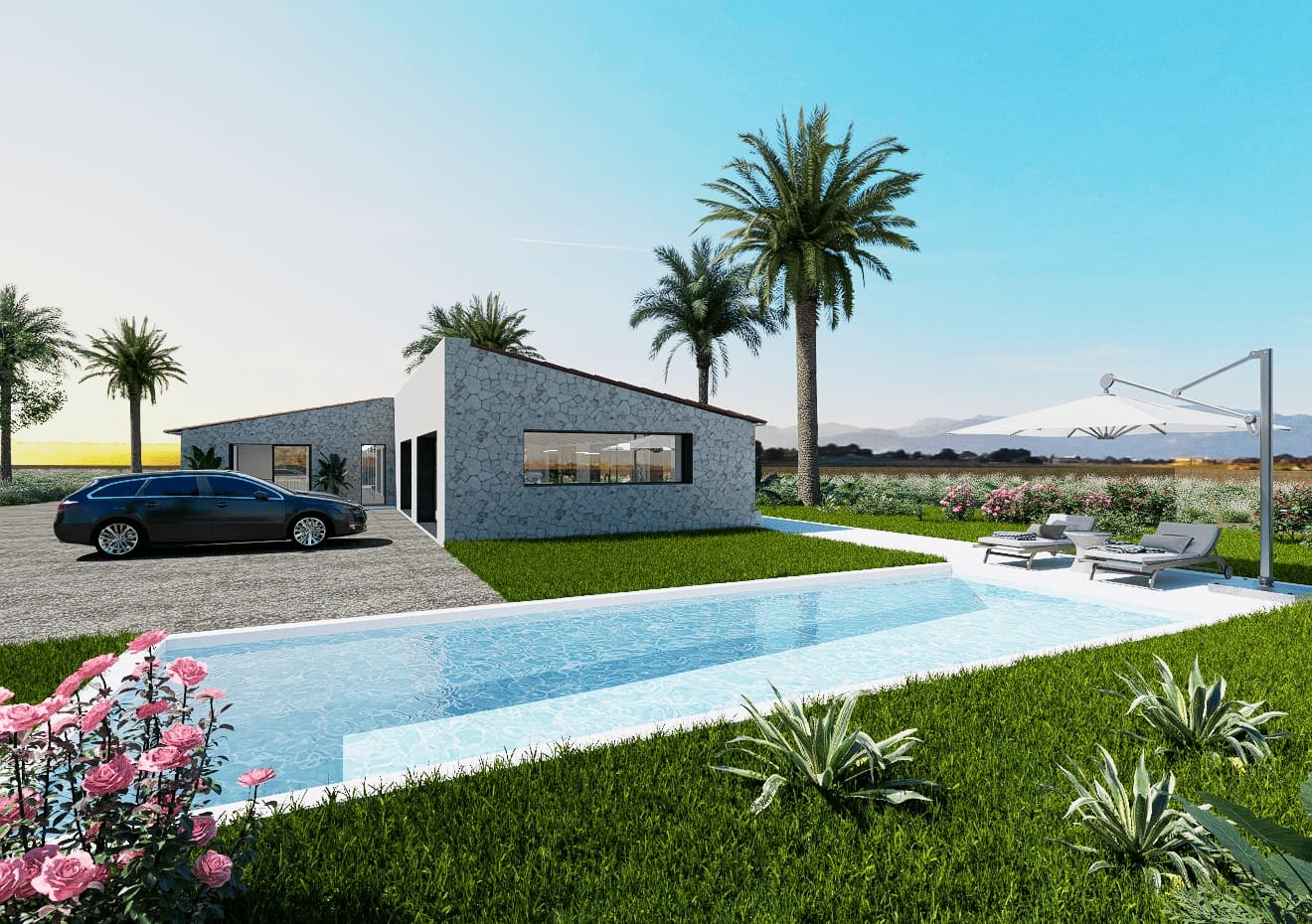 4 soveværelse Finca/Landehus til salg i Inca med swimmingpool garage - € 3.995.000 (Ref: 8880523)