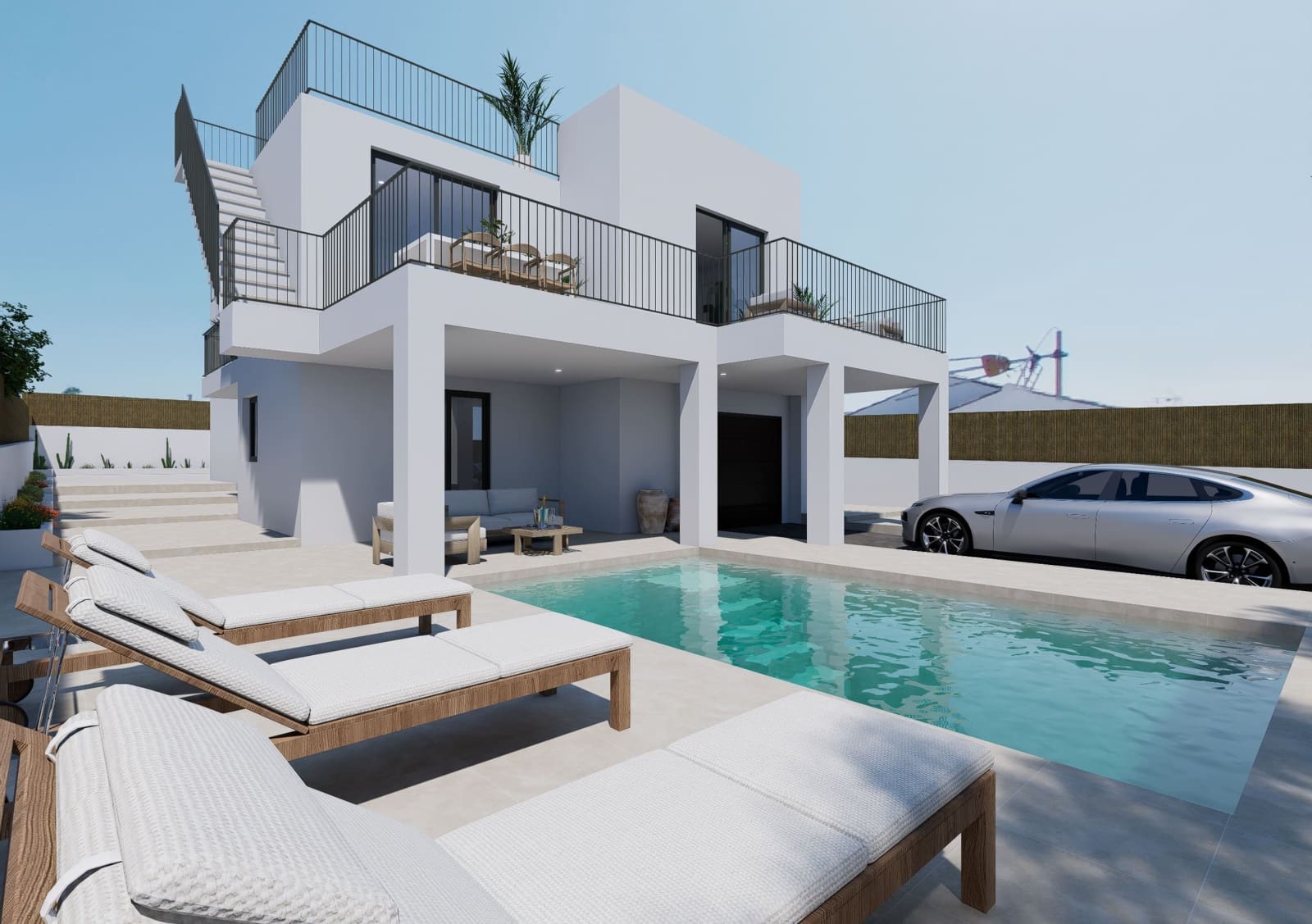 4 chambre Maison de Ville à vendre à Sa Cabaneta / La Cabaneta avec piscine garage - 1 150 000 € (Ref: 8882002)