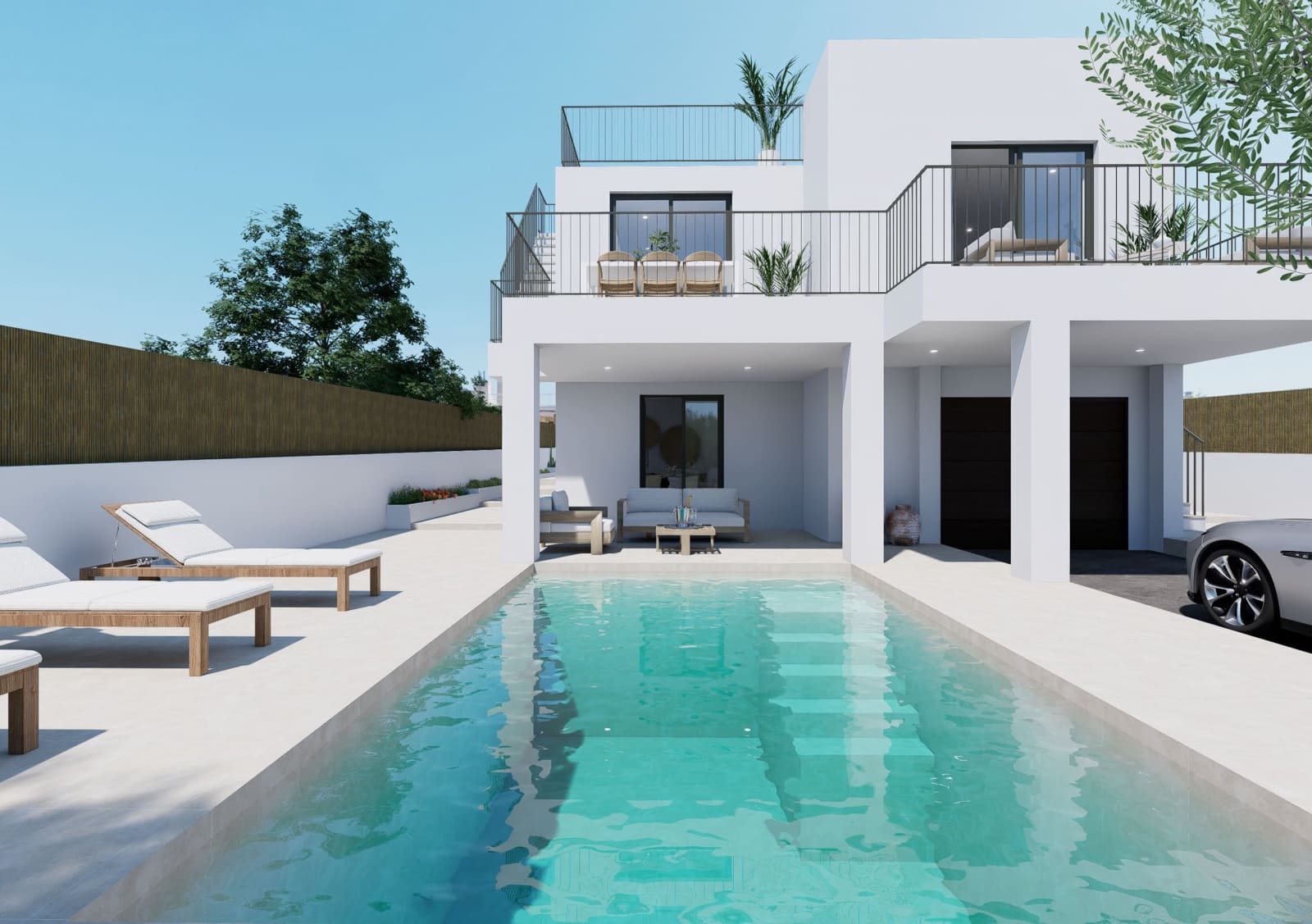 4 chambre Maison de Ville à vendre à Sa Cabaneta / La Cabaneta avec piscine garage - 1 150 000 € (Ref: 8882002)