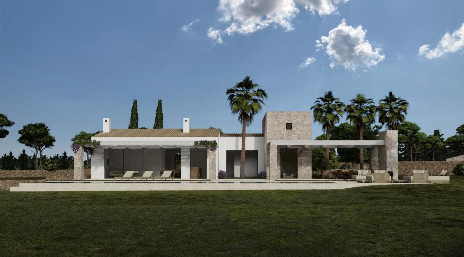 4 quarto Moradia para venda em Ses Salines com piscina - 2 800 000 € (Ref: 9215483)