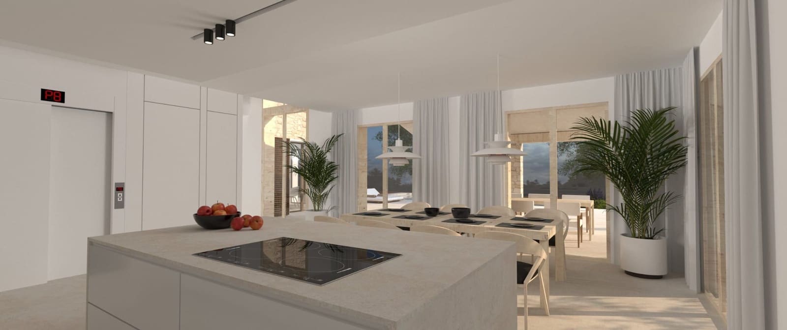 3 sovrum Finca/Hus på landet till salu i Algaida med pool garage - 380 000 € (Ref: 9215489)