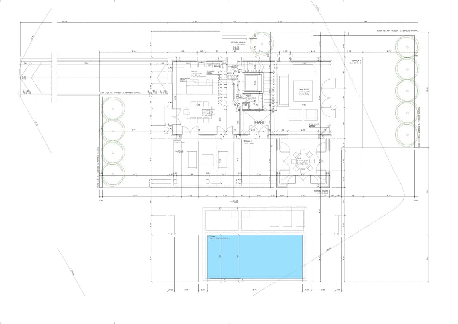 3 sovrum Finca/Hus på landet till salu i Algaida med pool garage - 380 000 € (Ref: 9215489)
