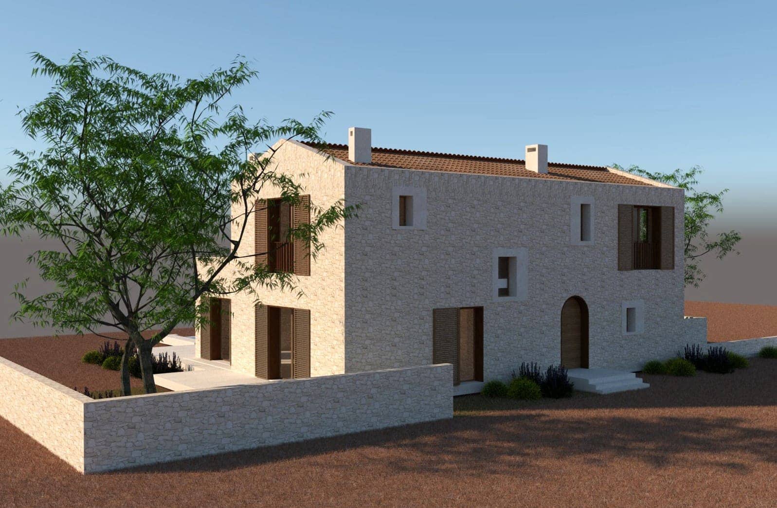 3 sovrum Finca/Hus på landet till salu i Algaida med pool garage - 380 000 € (Ref: 9215489)