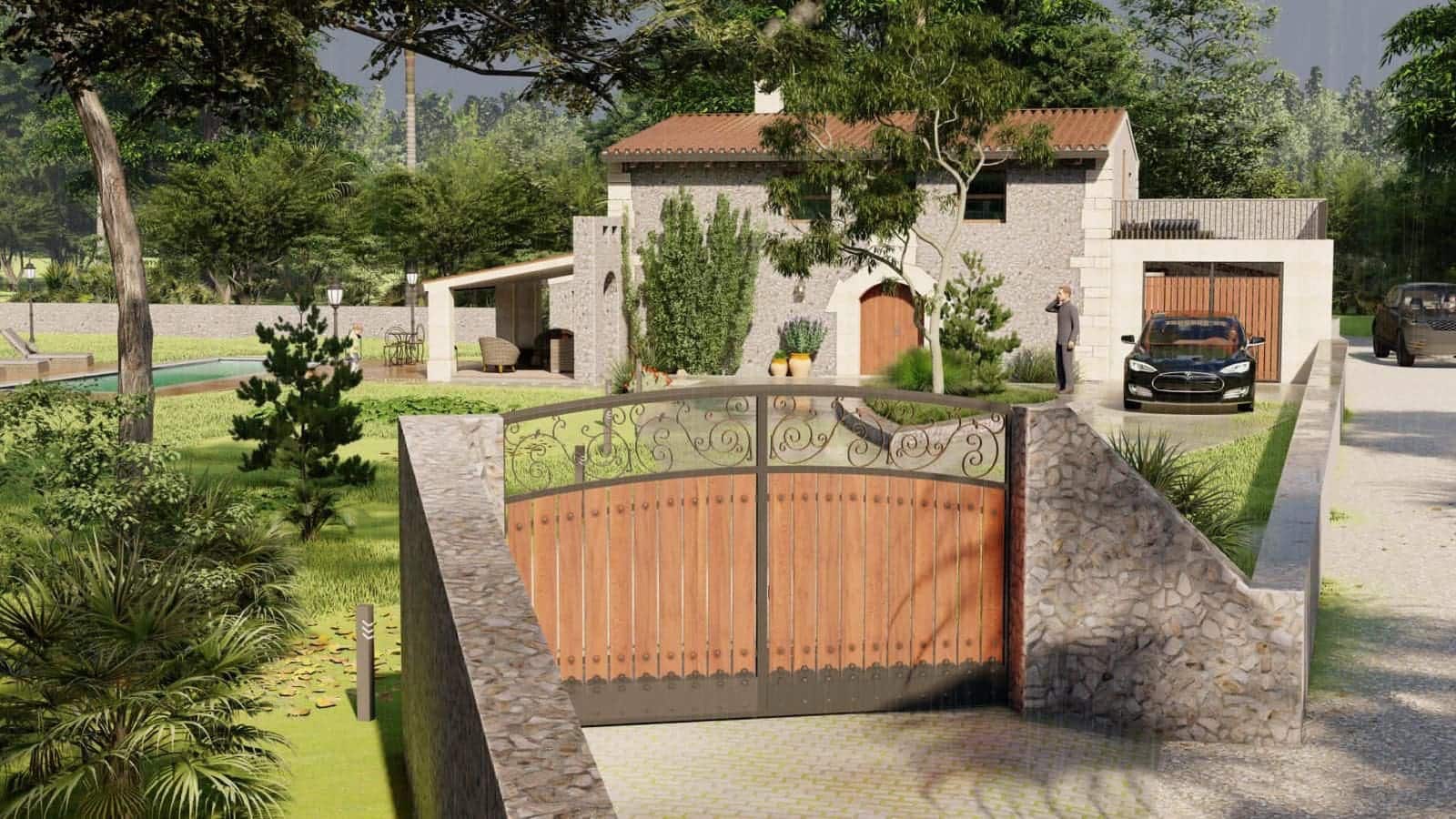 4 sovrum Finca/Hus på landet till salu i Pollensa / Pollenca med pool - 890 000 € (Ref: 9215511)