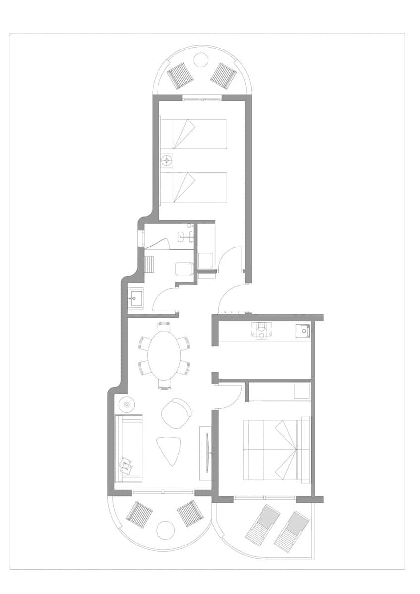 2 makuuhuone Huoneisto myytävänä paikassa Felanitx mukana uima-altaan - 382 500 € (Ref: 9350023)