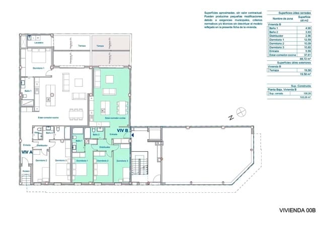 2 soveværelse Lejlighed til salg i Inca - € 315.000 (Ref: 9830499)