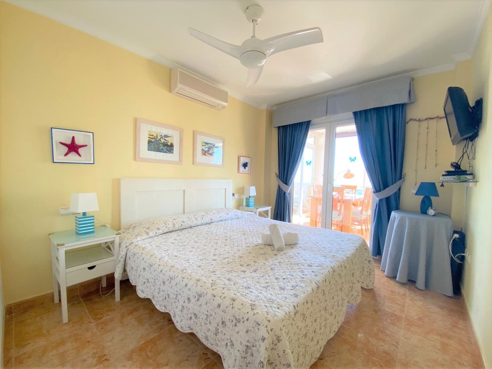 3 sovrum Lägenhet att hyra i Calpe / Calp med pool garage - 1 800 € (Ref: 10033417)