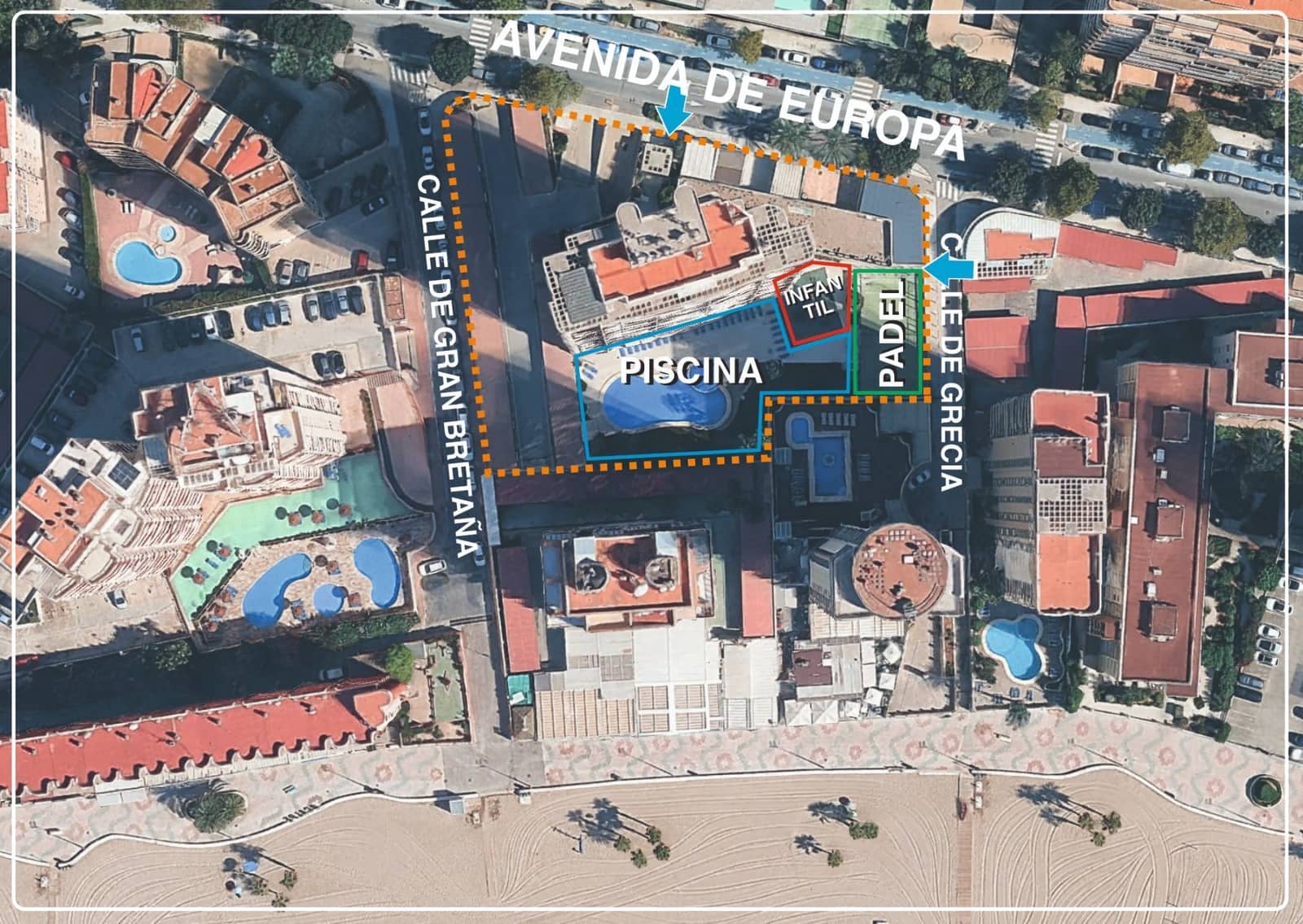 2 Zimmer Apartment zu verkaufen in Calpe / Calp mit Pool Garage - 603.000 € (Ref: 10145722)
