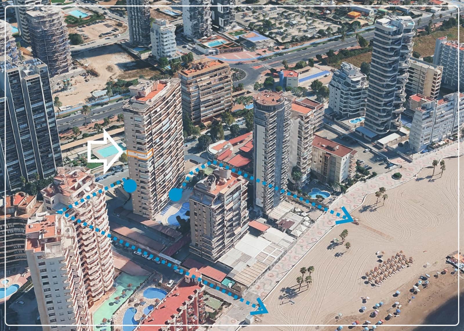 2 Zimmer Apartment zu verkaufen in Calpe / Calp mit Pool Garage - 603.000 € (Ref: 10145722)