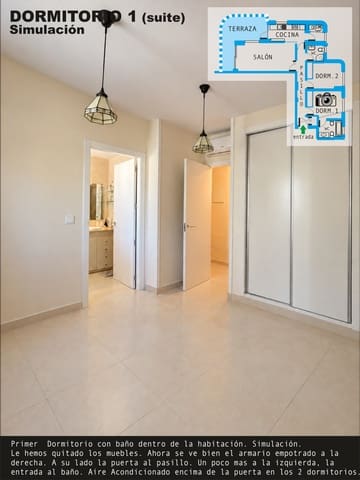 2 sypialnia Apartament na sprzedaż w Playa Arenal - Bol, Calpe / Calp z basenem garażem - 599 000 € (Ref: 10145722)
