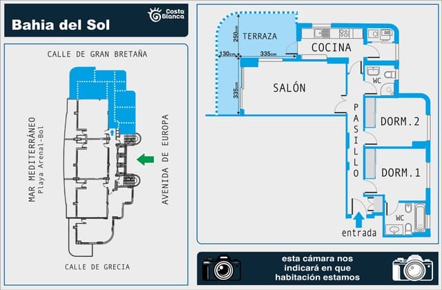 2 Zimmer Apartment zu verkaufen in Playa Arenal - Bol, Calpe / Calp mit Pool Garage - 599.000 € (Ref: 10145722)