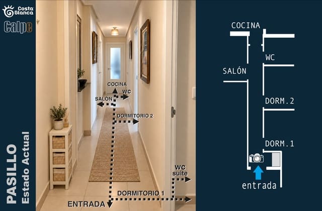 2 Zimmer Apartment zu verkaufen in Playa Arenal - Bol, Calpe / Calp mit Pool Garage - 599.000 € (Ref: 10145722)
