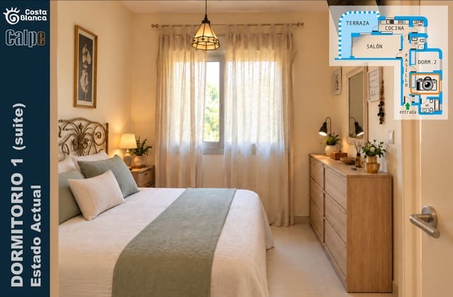 2 Zimmer Apartment zu verkaufen in Playa Arenal - Bol, Calpe / Calp mit Pool Garage - 599.000 € (Ref: 10145722)